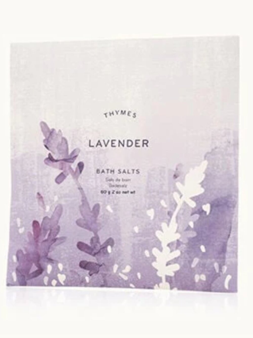 Thymes LAVENDER Foaming Bath Salts NEW - 5 Packets NEW
